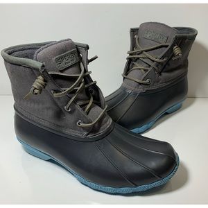 Sperry Women’s Saltwater Duck Boots Size 7.5